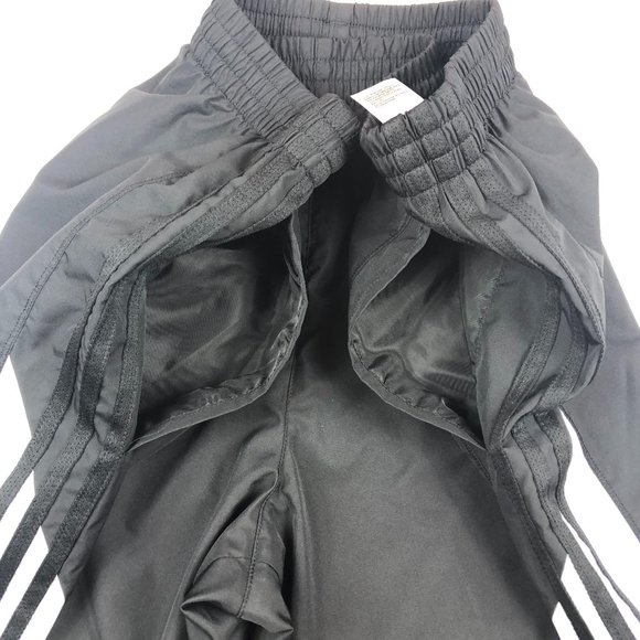 adidas 3 Logo Stripe Comfy Wind Pants with Mesh Lining Outdoor Gym - Picture 9 of 13